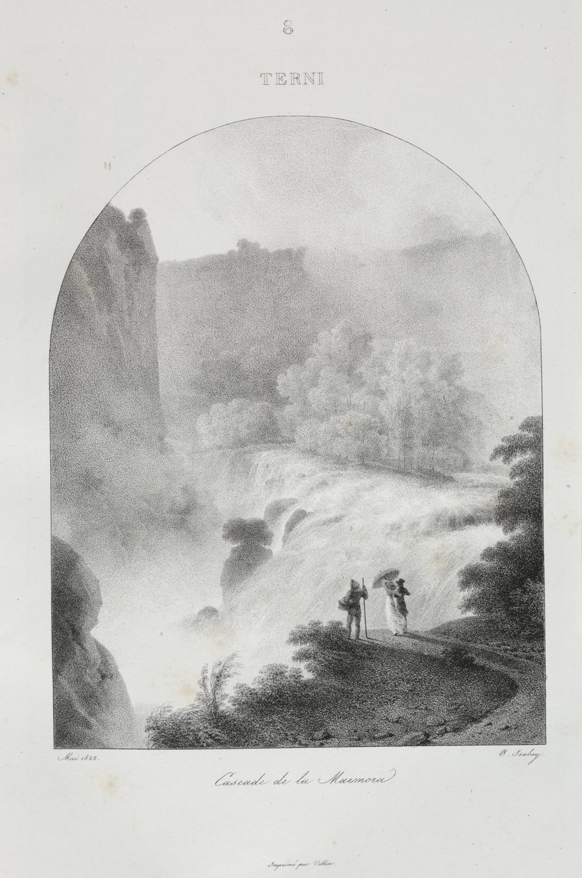 Viaje a Italia en 1822 de Jean-Baptiste Isabey