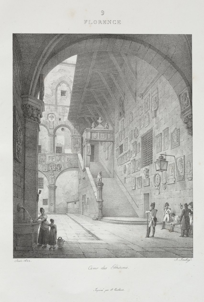 Viaje a Italia en 1822 de Jean-Baptiste Isabey