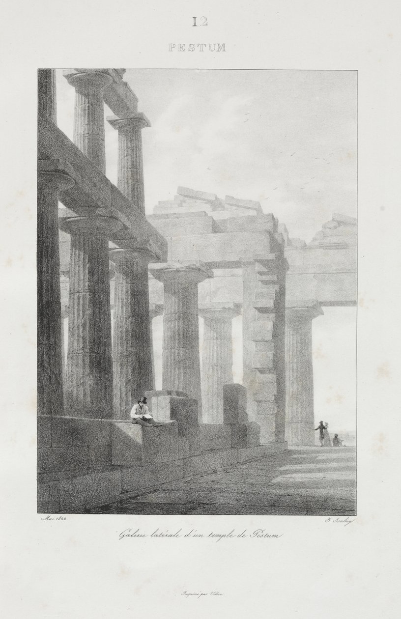 Viaje a Italia en 1822 de Jean-Baptiste Isabey