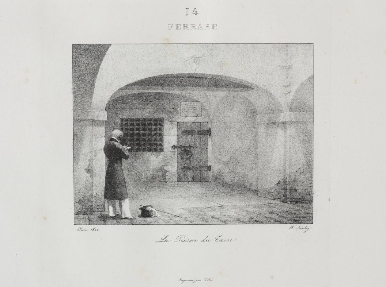 Viaje a Italia en 1822 de Jean-Baptiste Isabey