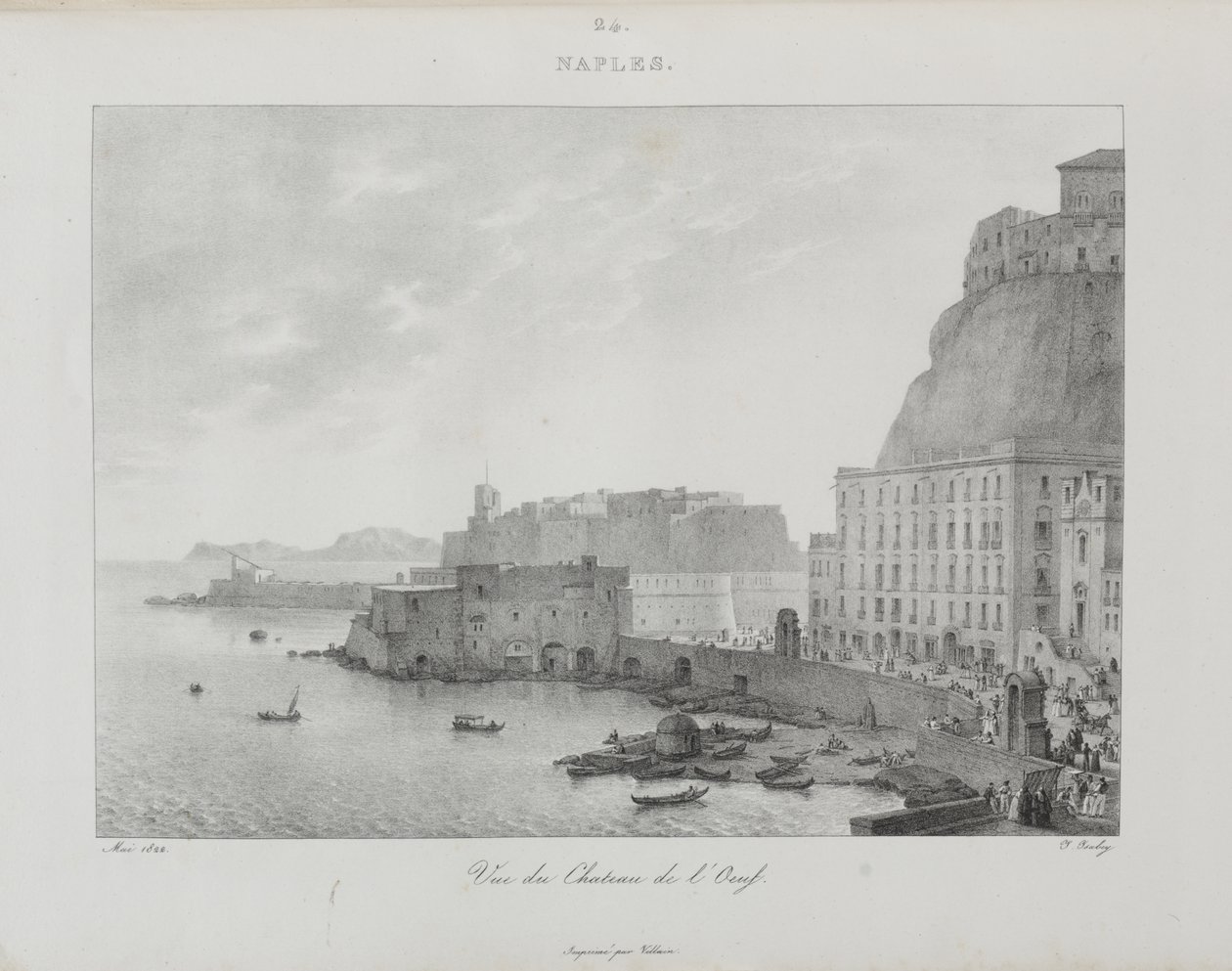 Viaje a Italia en 1822 de Jean-Baptiste Isabey