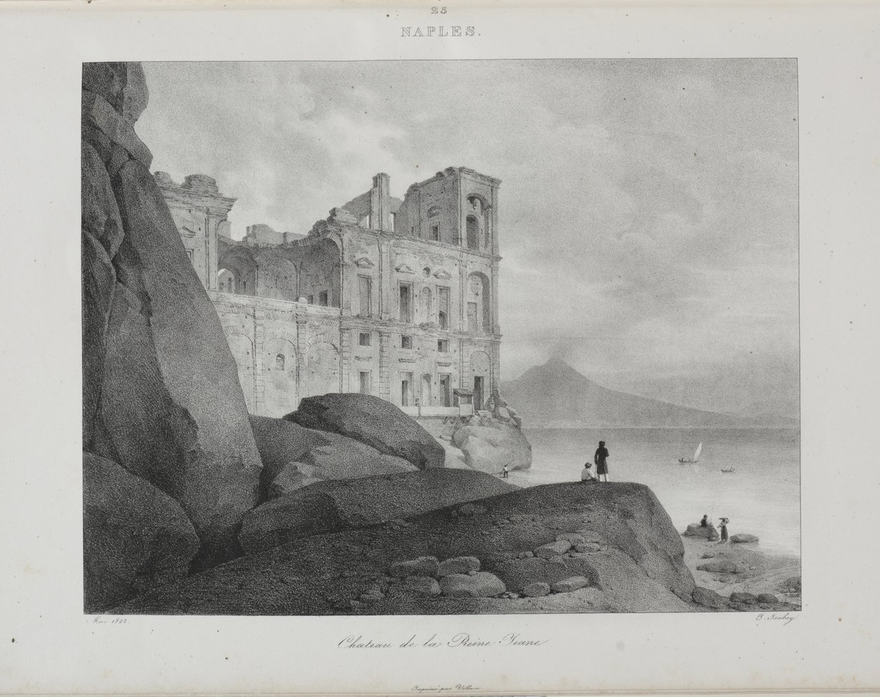 Viaje a Italia en 1822 de Jean-Baptiste Isabey