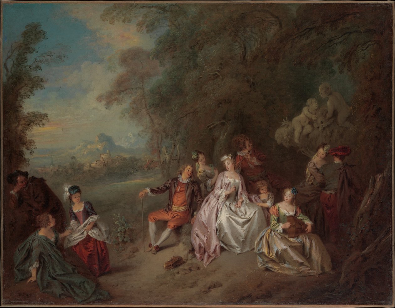 Concierto campestre de Jean-Baptiste Joseph Pater
