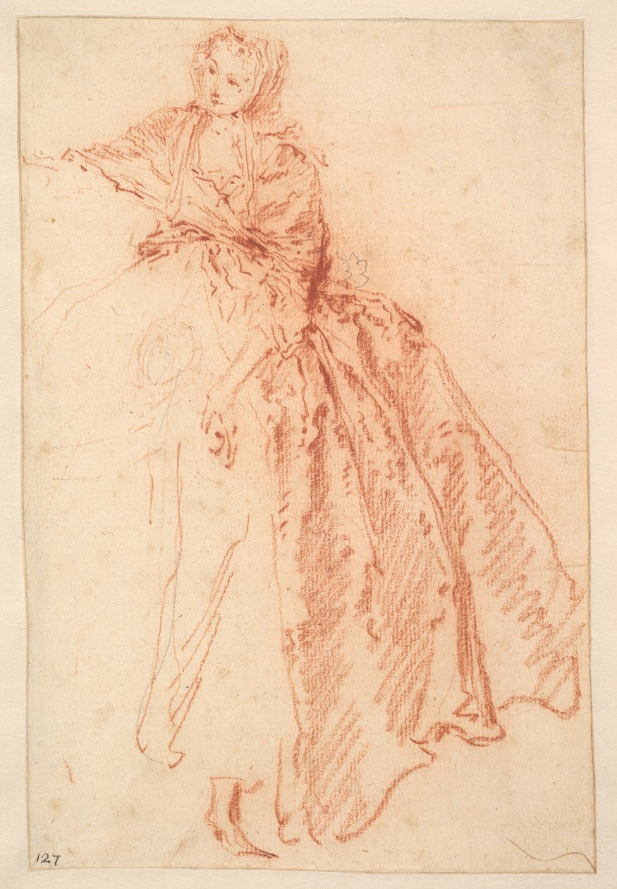Studie für "M. de Pourceaugnac" de Jean-Baptiste Joseph Pater