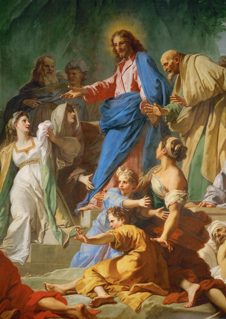 La resurrection de Lazare - la resurrección de Lázaro ... de Jean Baptiste Jouvenet