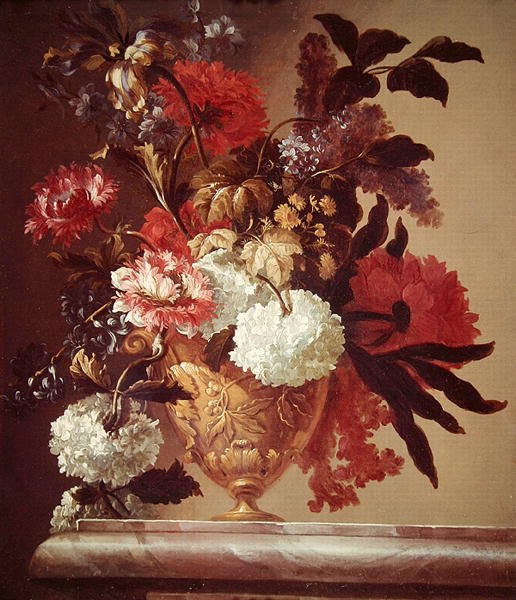 Flores en un jarrón de Jean Baptiste Monnoyer