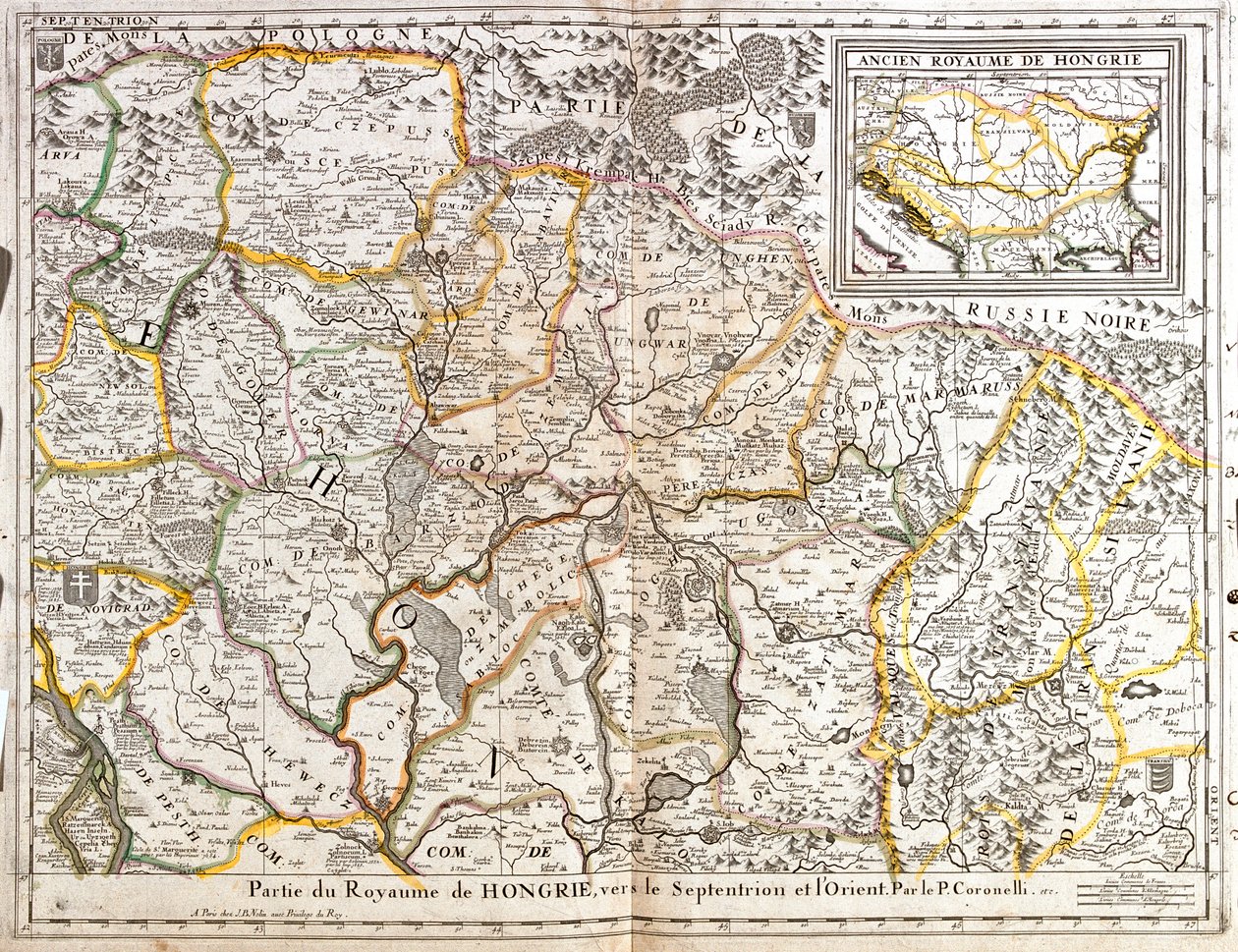 Hungría, Eslovaquia, este de Rumanía de Jean-Baptiste Nolin