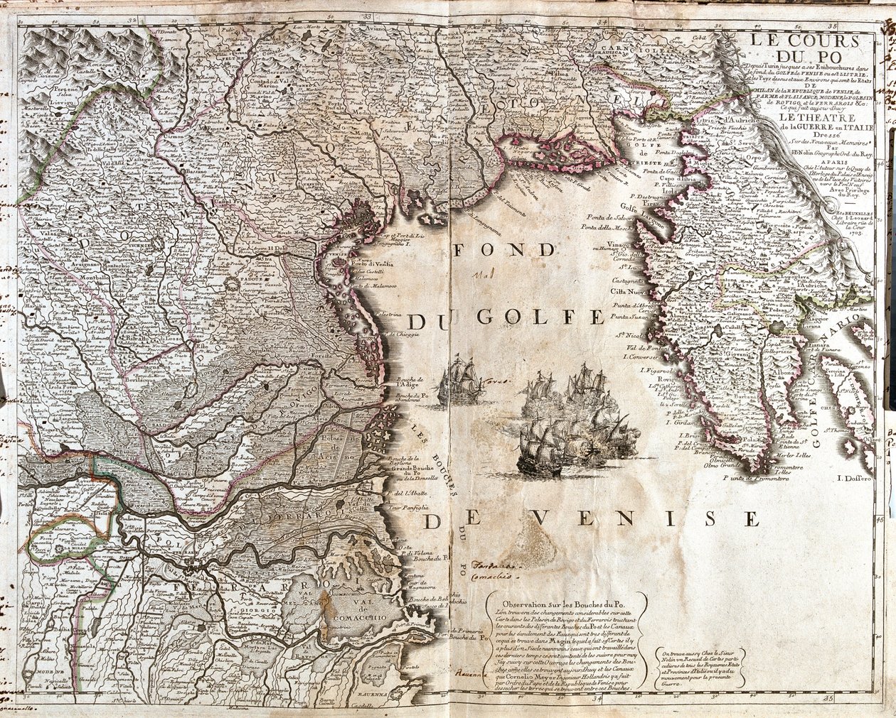 Italia (Región: Trentino-Alto Adigio, Véneto, Friul-Venecia Julia, Emilia-Romaña), Eslovenia (Región estadística: Karst costero), Croacia (Condado: Istria). de Jean Baptiste Nolin