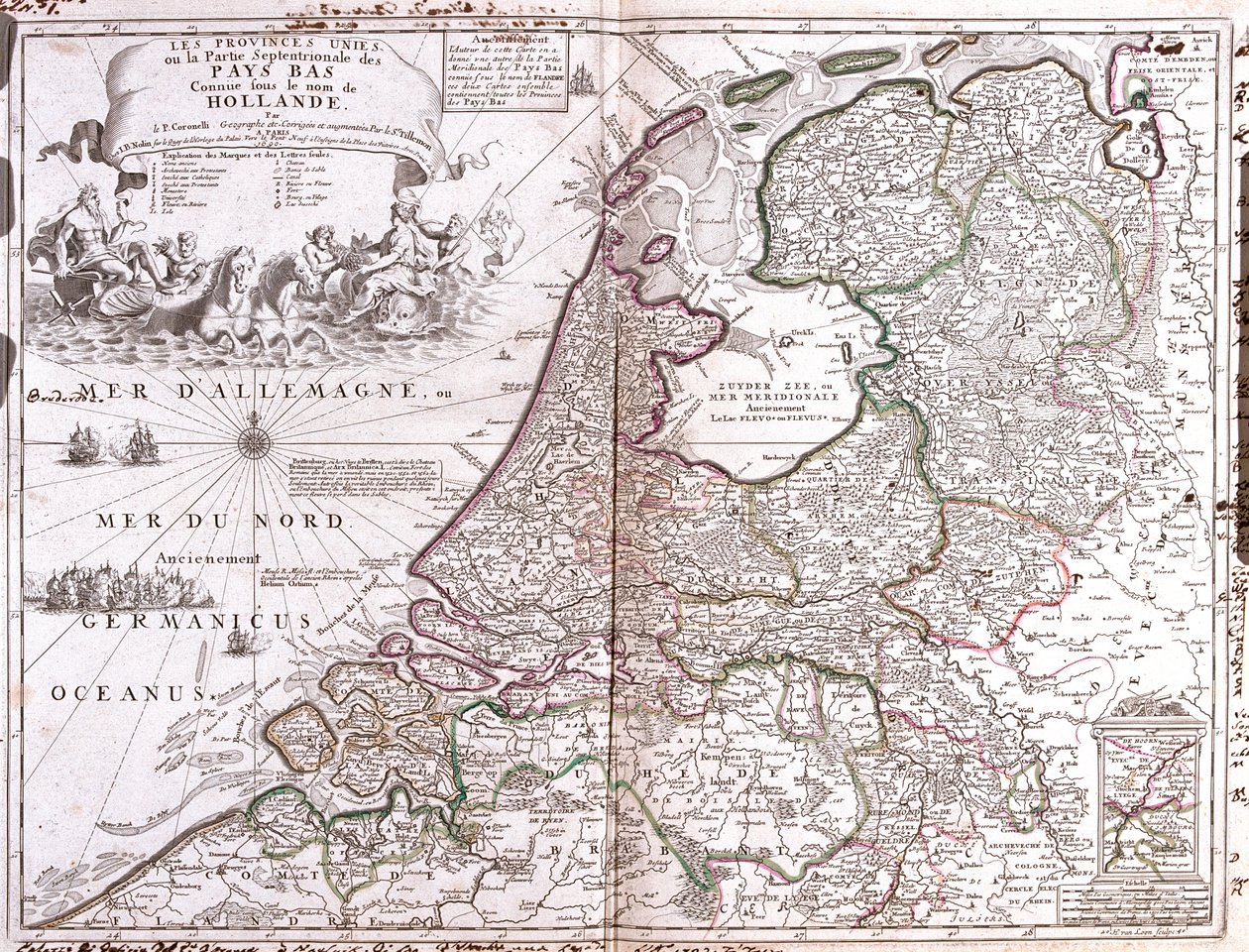 Países Bajos de Jean Baptiste Nolin