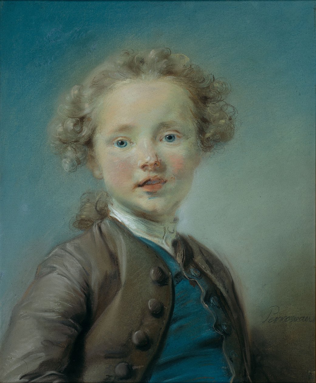 Retrato de Jean-Baptiste Antoine Le Moyne de Jean-Baptiste Perronneau