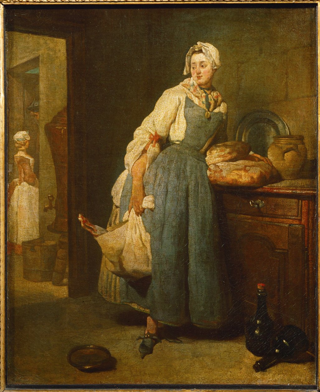 La Pourvoyeuse - la Cateress ... de Jean Baptiste Simeon Chardin