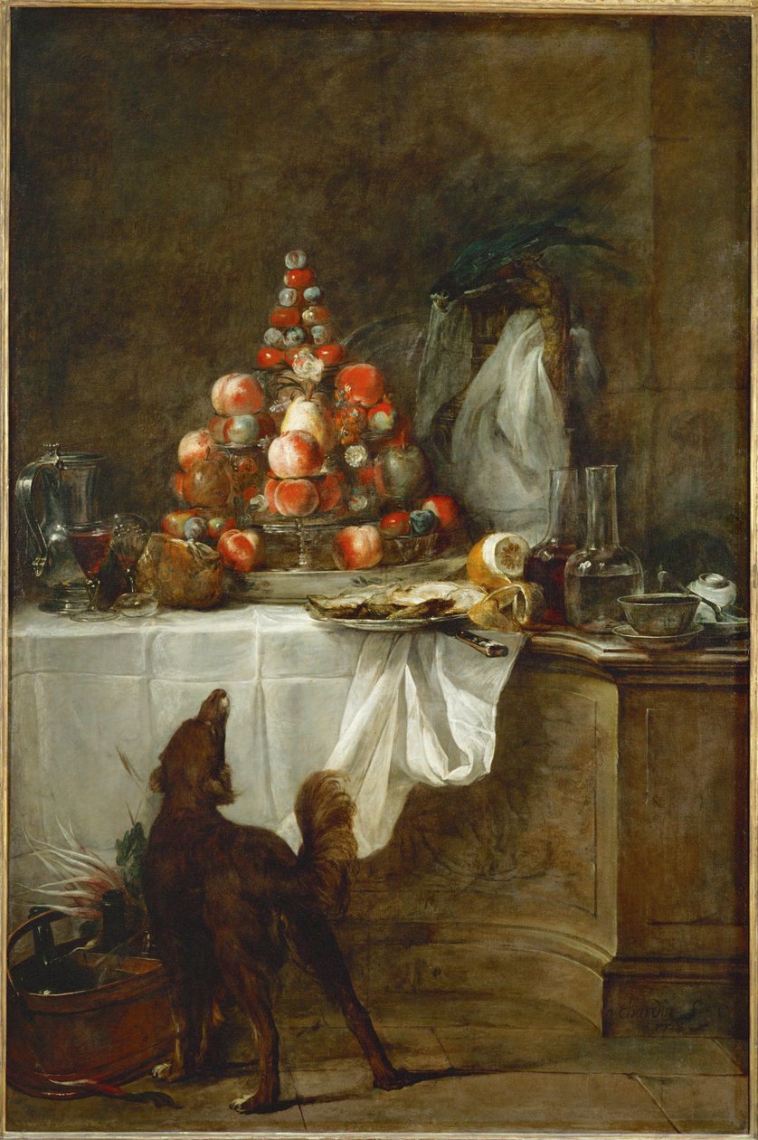 El buffet ... de Jean-Baptiste Simeon Chardin