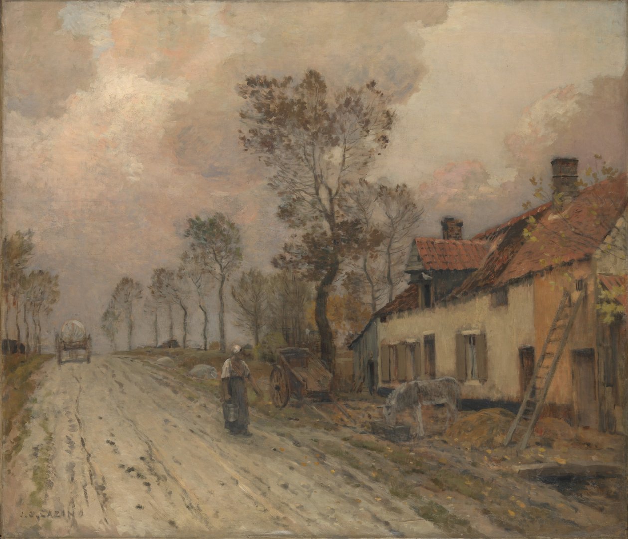 La Route Nationale en Samer de Jean Charles Cazin
