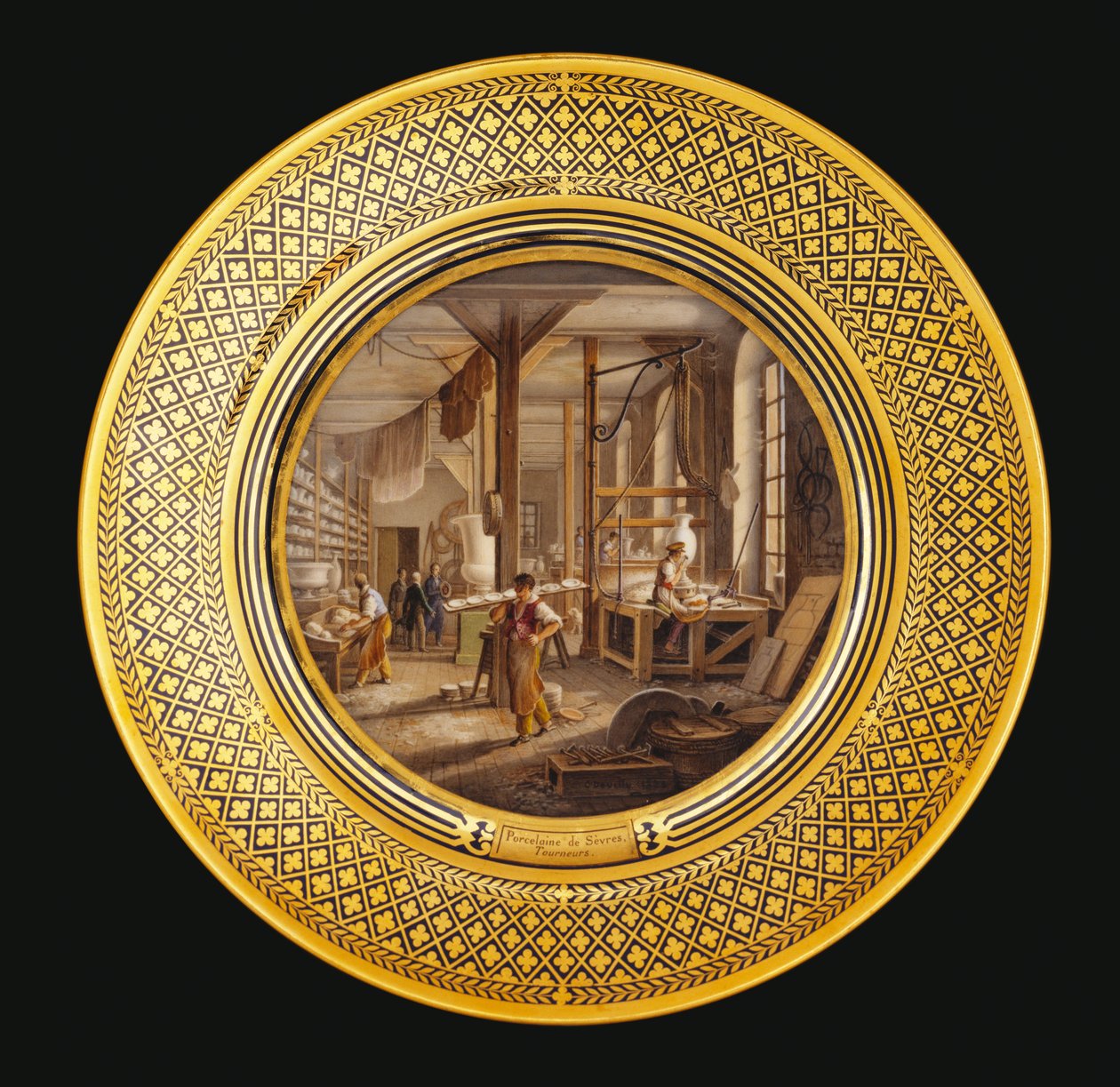 Porcelana de Sèvres, c.1820-1835 de Jean Charles Develly
