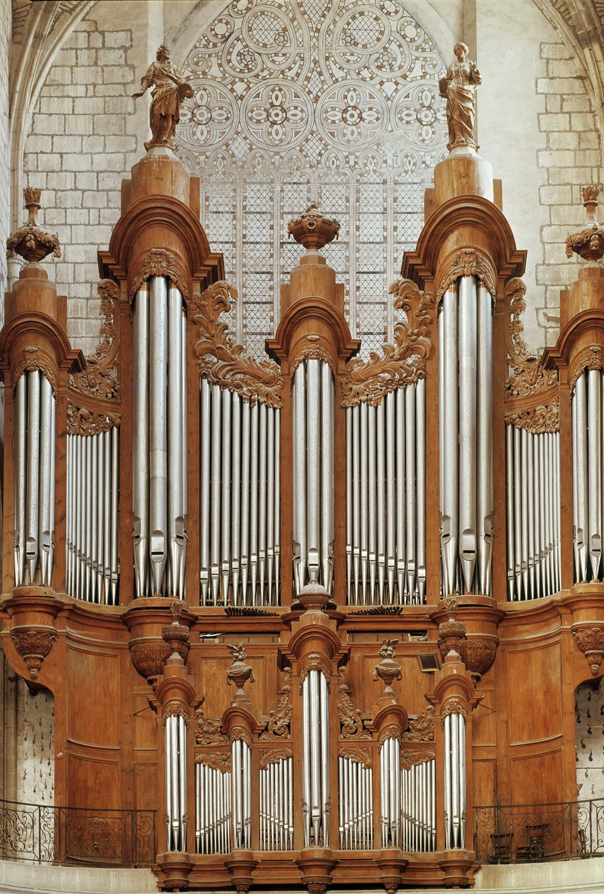 El órgano de Saint-Maximin-la-Sainte-Baume, 1773 de Jean Esprit Isnard