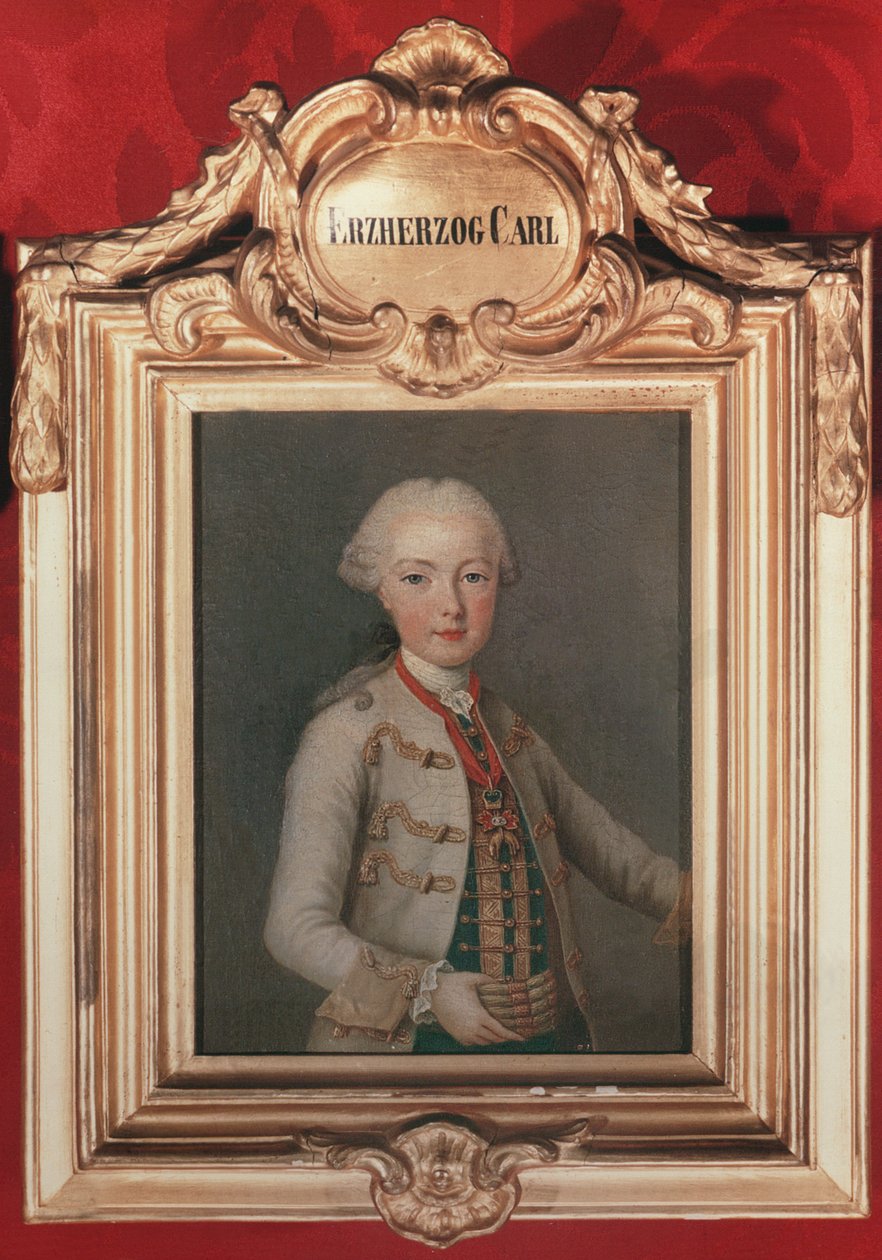 Archiduque Karl Joseph (1745-61) hijo del Emperador Francisco I (1708-65) y la Emperatriz María Teresa de Austria (1717-80) 1762 de Jean Étienne Liotard