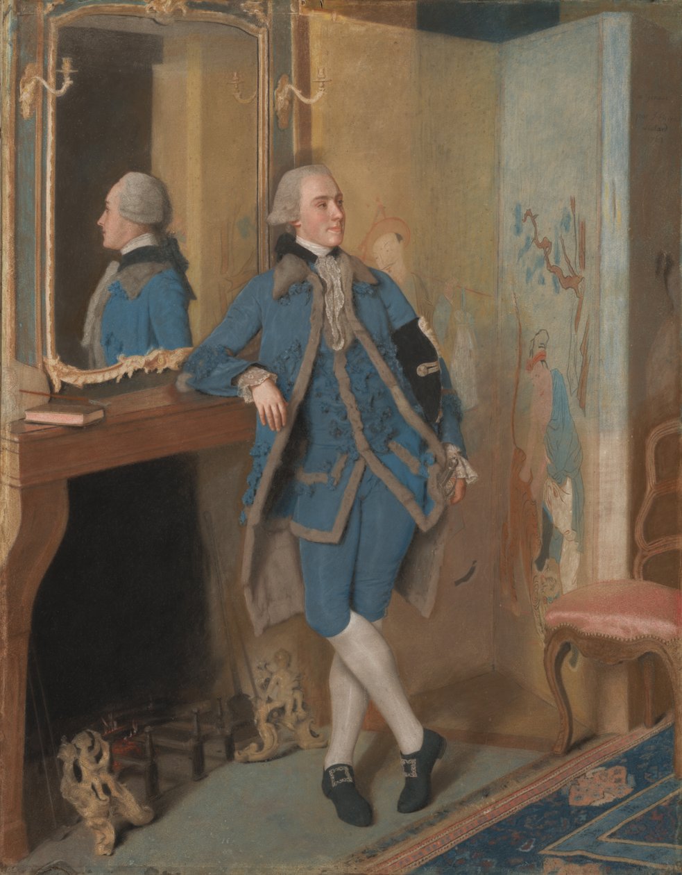 Retrato de John, Lord Mountstuart, más tarde 4.º conde y 1.er marqués de Bute de Jean-Étienne Liotard