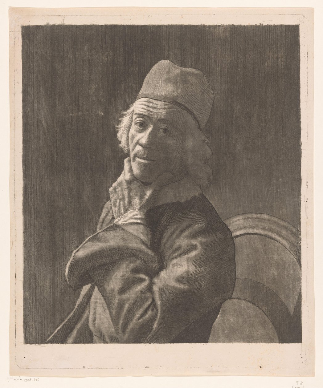 Retrato de Jean-Etienne Liotard de Jean-Étienne Liotard