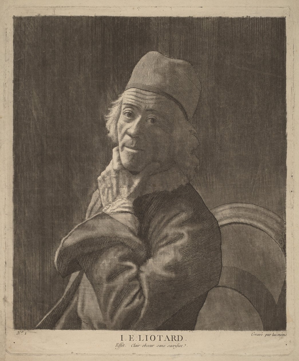 Autorretrato de Jean-Étienne Liotard