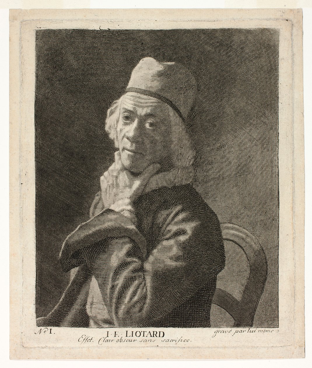 El pequeño autorretrato de Jean-Étienne Liotard