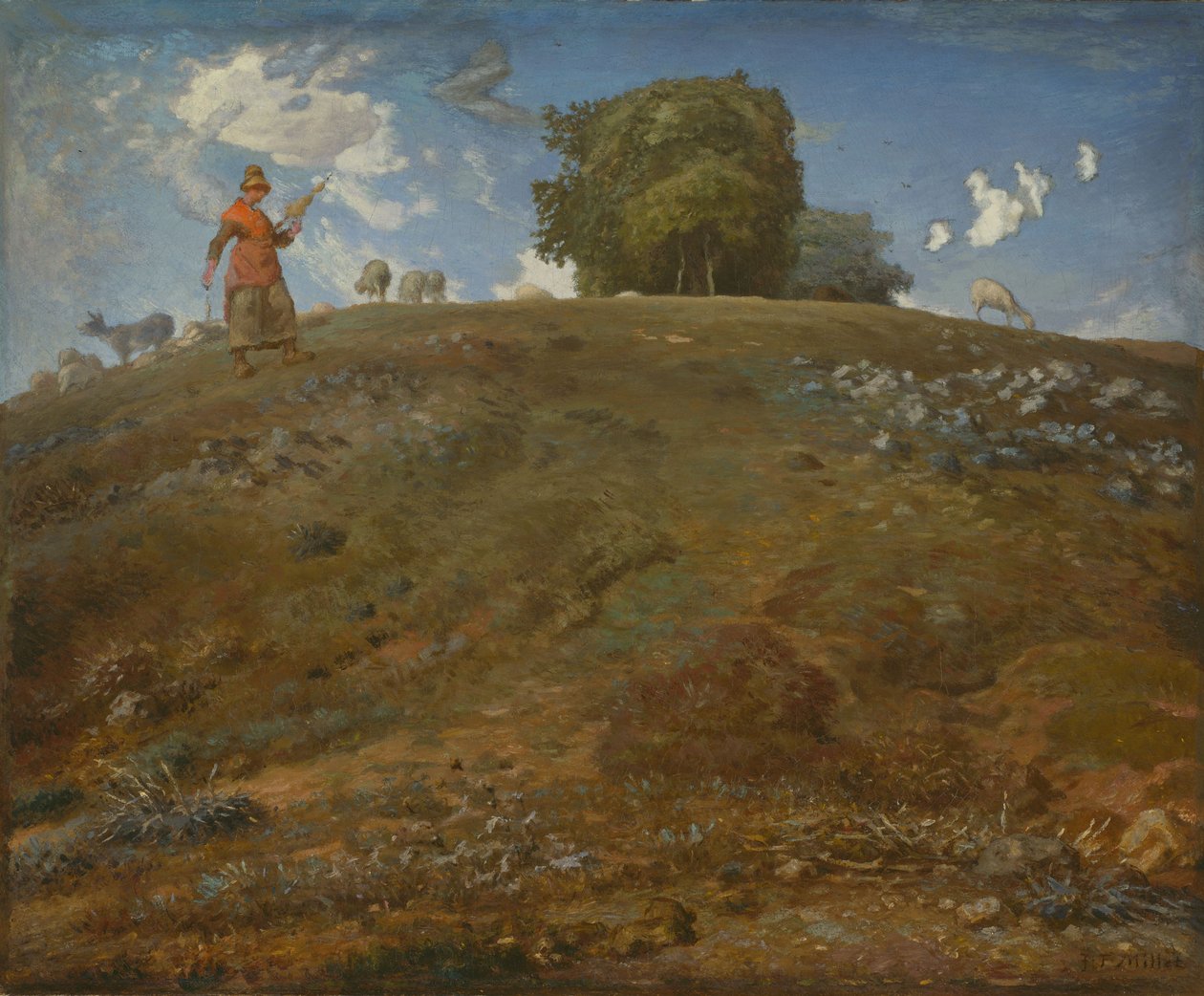 En Auvernia de Jean-Francois Millet