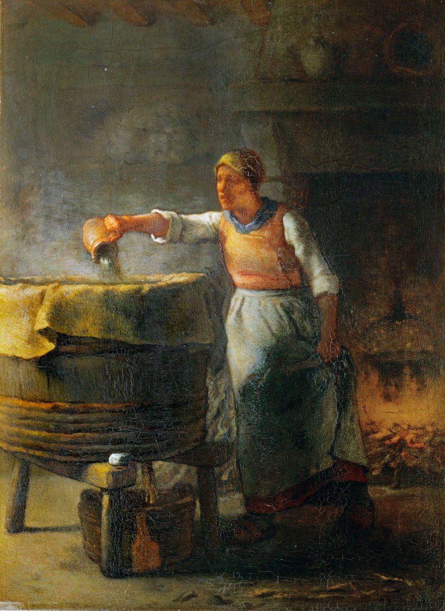 La lessiveuse - la lavandera ... de Jean Francois Millet