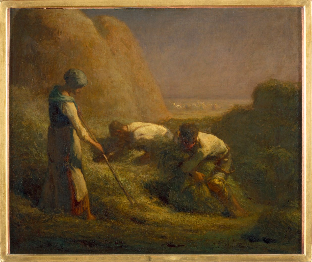 Les botteleurs de foin - Los henificadores. 1850-1851 ... de Jean Francois Millet