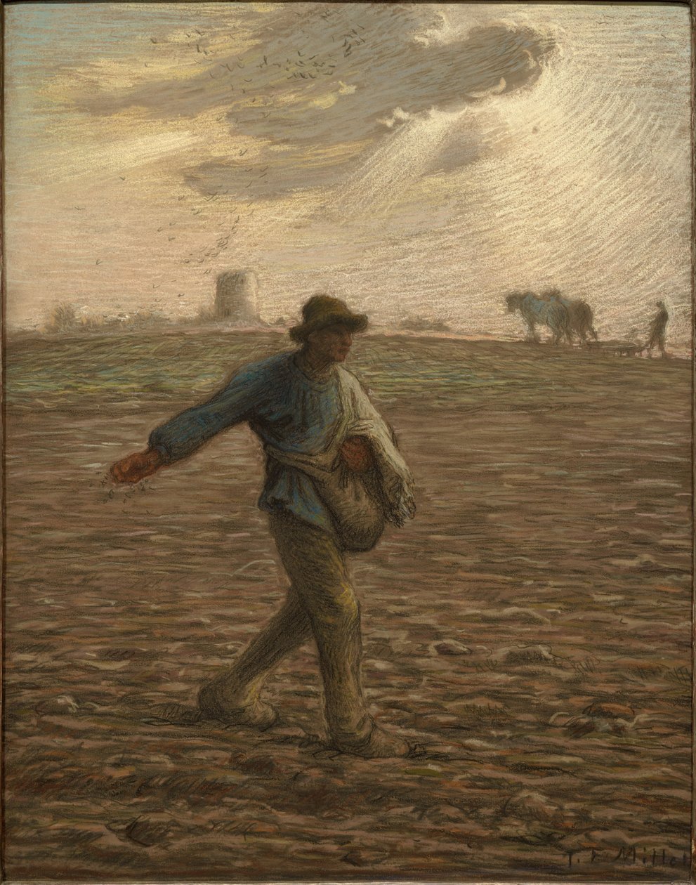 El sembrador de Jean-Francois Millet
