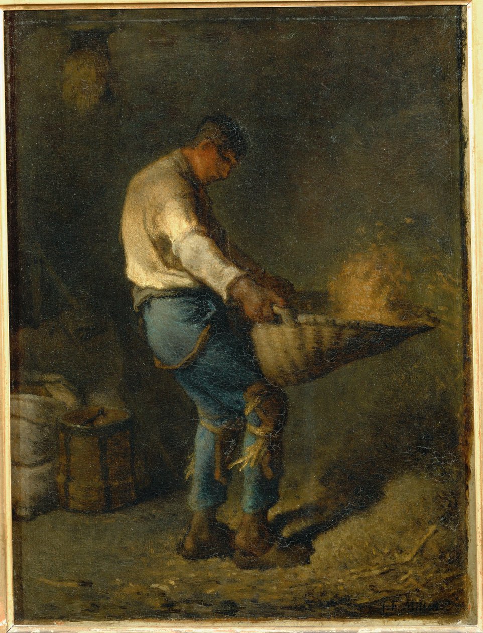 Un Vanneur, Salon ... de Jean Francois Millet