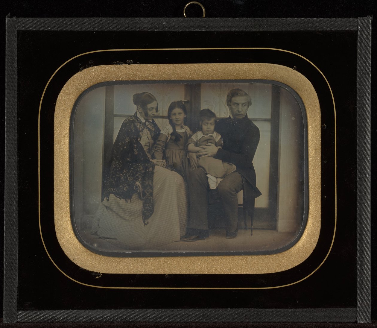 Retrato de la familia Regny en Beaulieu de Jean Gabriel Eynard
