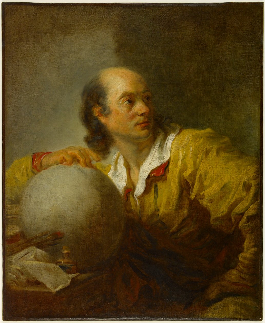 Jérôme de La Lande (1732-1807) de Jean-Honore Fragonard