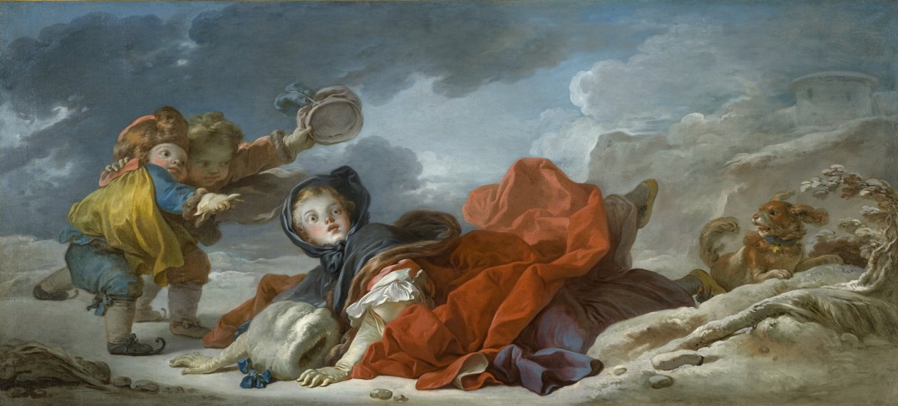 Winter de Jean-Honore Fragonard