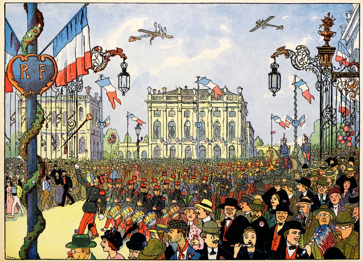 Mi pueblo, los que no olvidan:14 de julio de Jean Jacques (1873 1951) Waltz