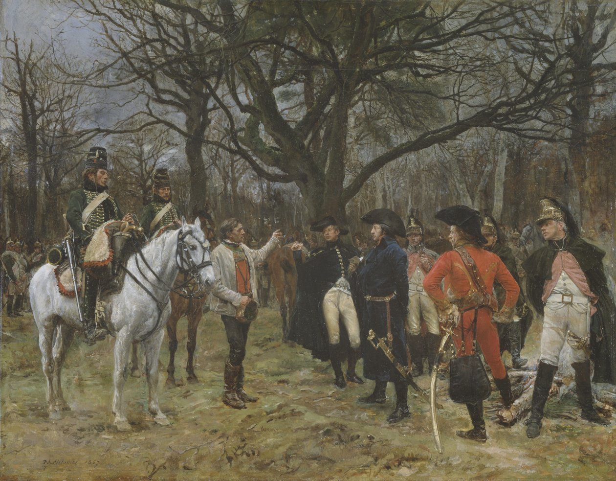 Información - General Desaix y el campesino de Jean Louis Ernest Meissonier