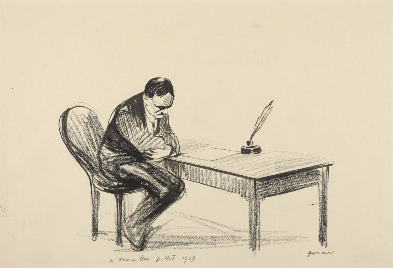 En Versalles, julio de 1919 de Jean-Louis Forain