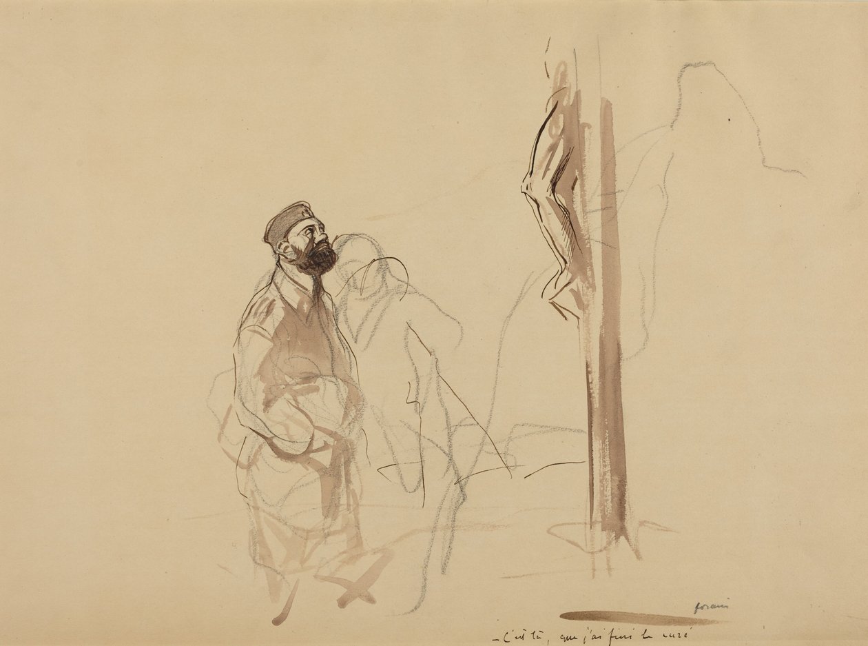 Fue ahí donde terminé el tratamiento de Jean-Louis Forain
