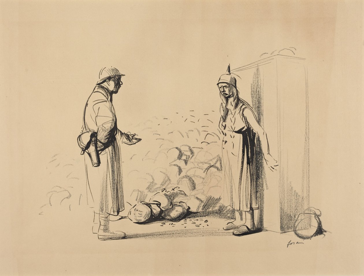 Esconder el «louis» de Jean-Louis Forain