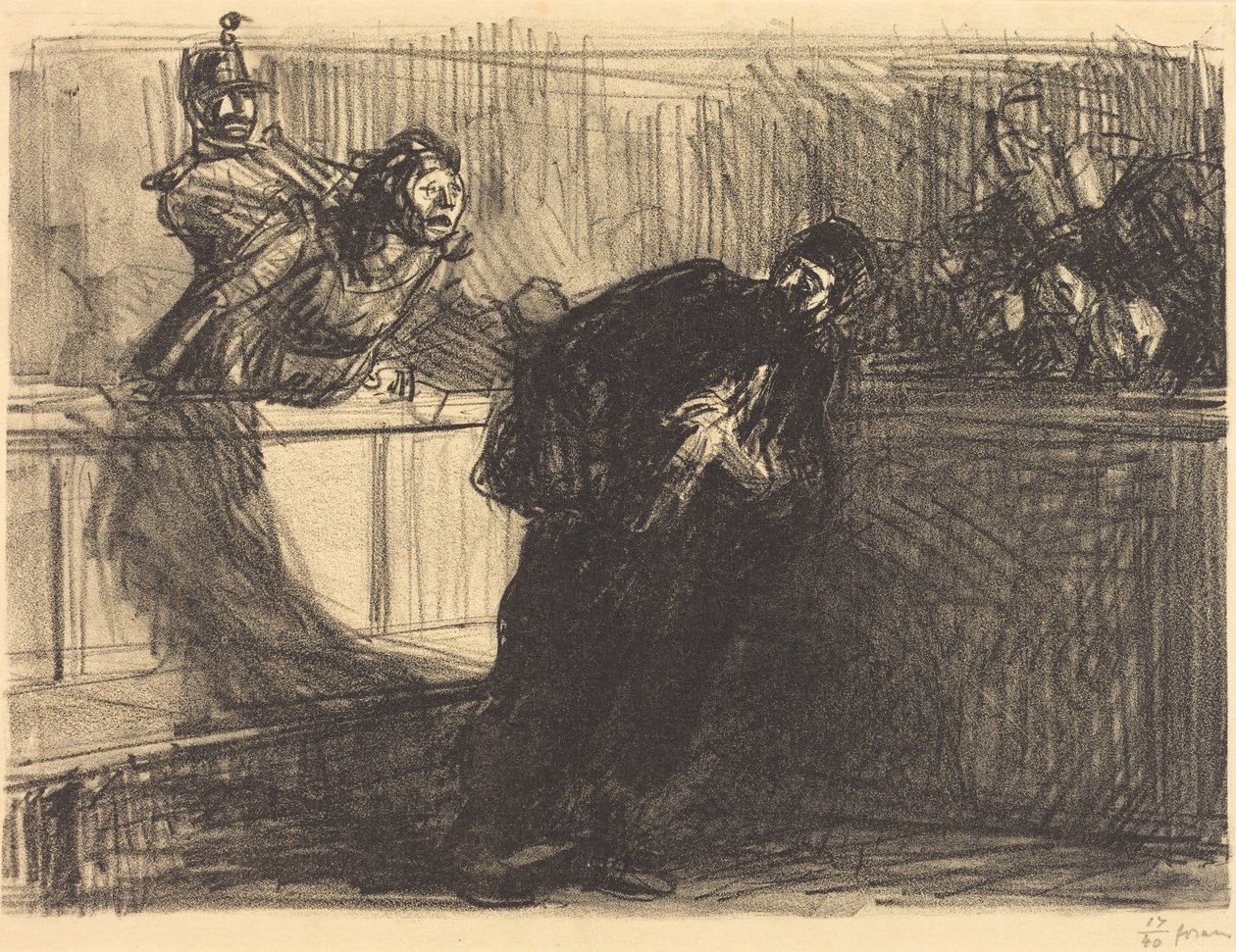 El abogado insultado de Jean-Louis Forain