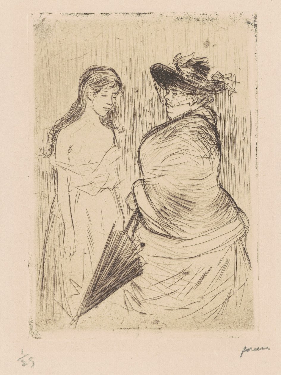 El comercio de esclavas blancas (The White Slave Trade) de Jean-Louis Forain