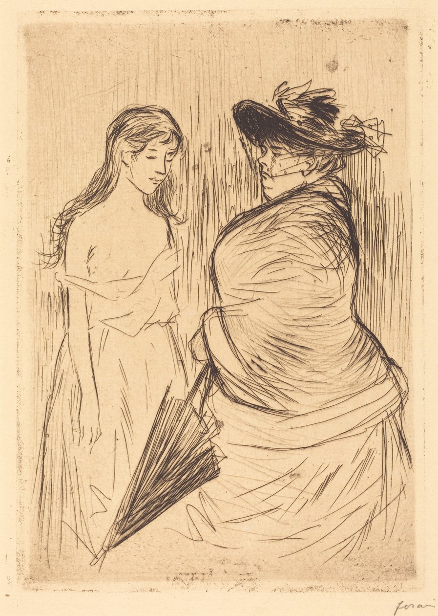 El comercio de esclavas blancas (The White Slave Trade) de Jean-Louis Forain