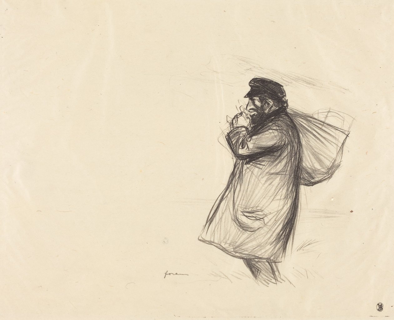 El vendedor ambulante judío de Jean-Louis Forain