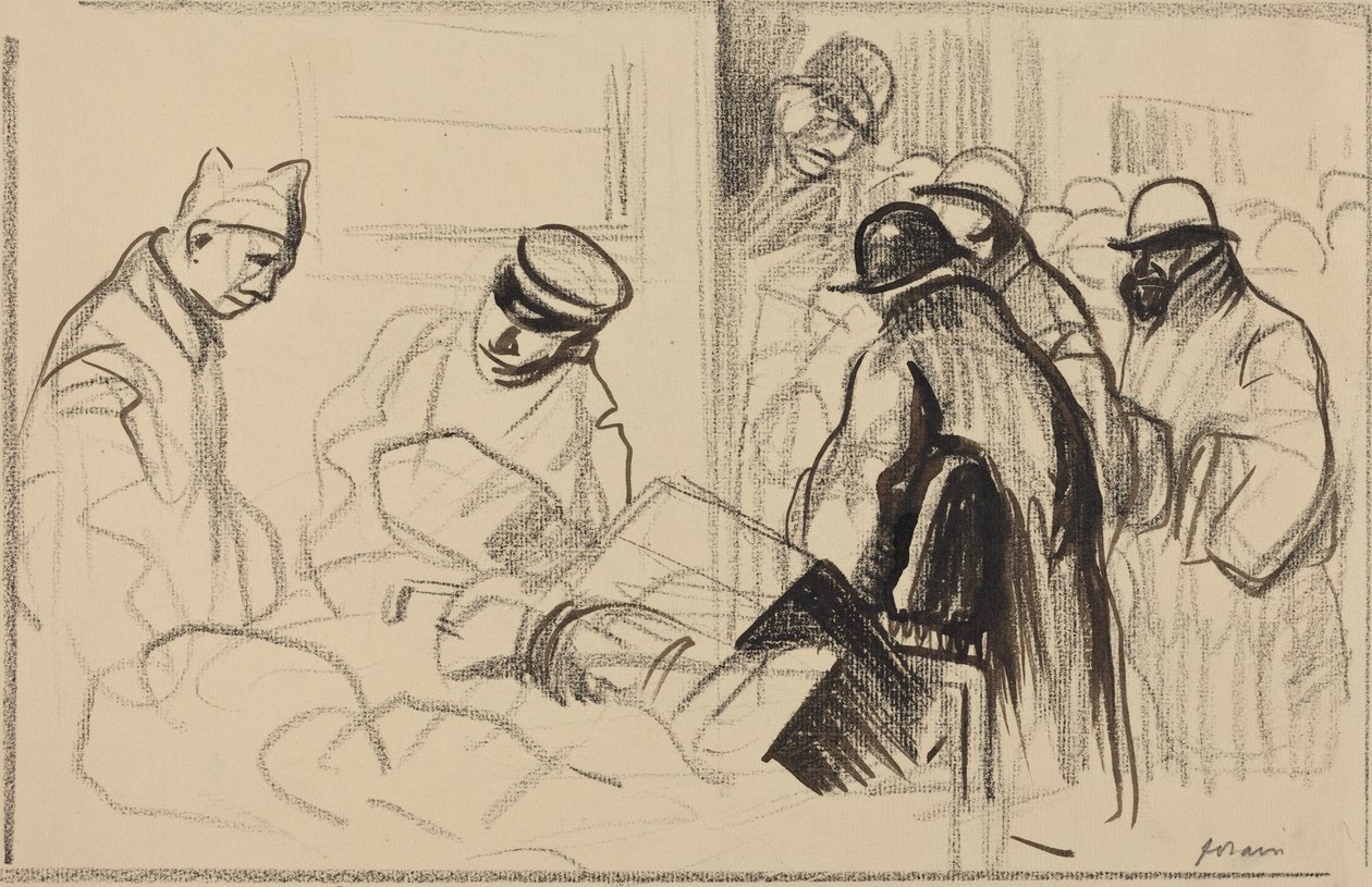 El tren a Berna (The Train for Berne) de Jean-Louis Forain