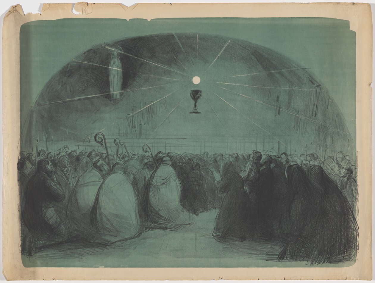 Lourdes, 1914, 25.º Congreso Eucarístico Internacional de Jean-Louis Forain