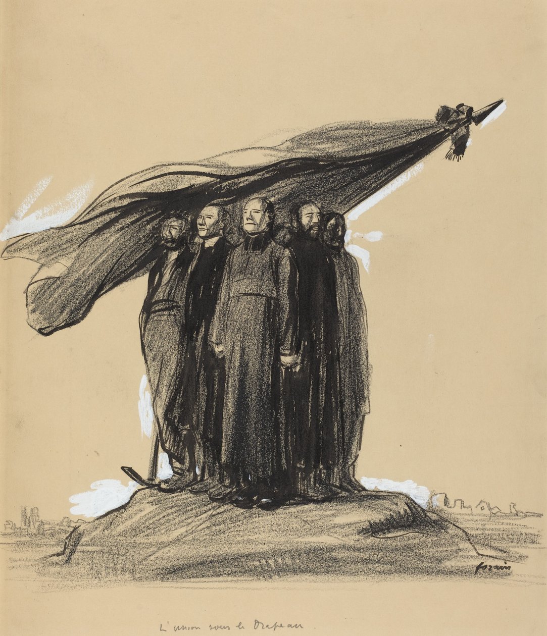 La unión bajo la bandera de Jean-Louis Forain