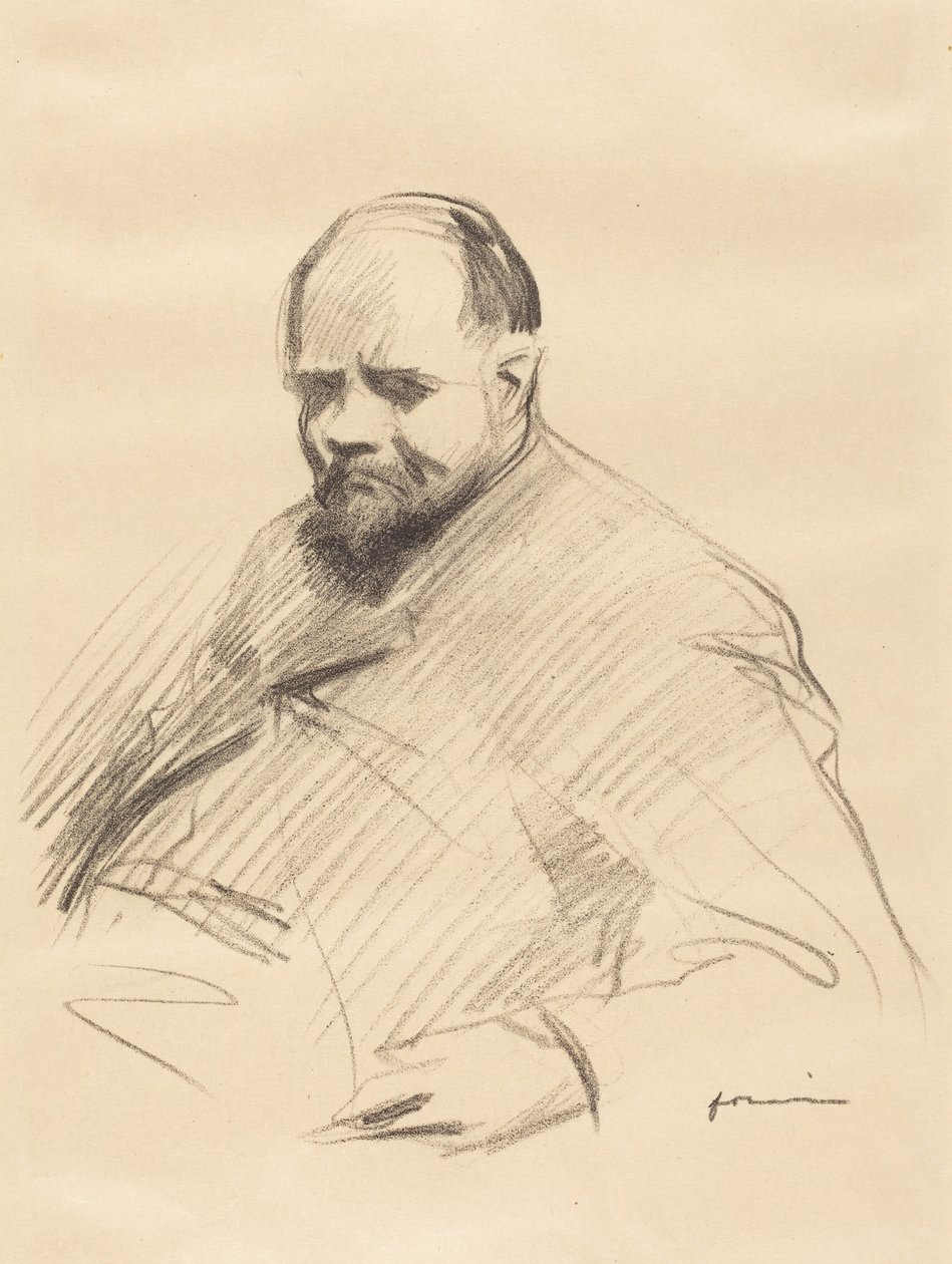 Retrato de Ambroise Vollard (Portrait of Ambroise Vollard) de Jean-Louis Forain