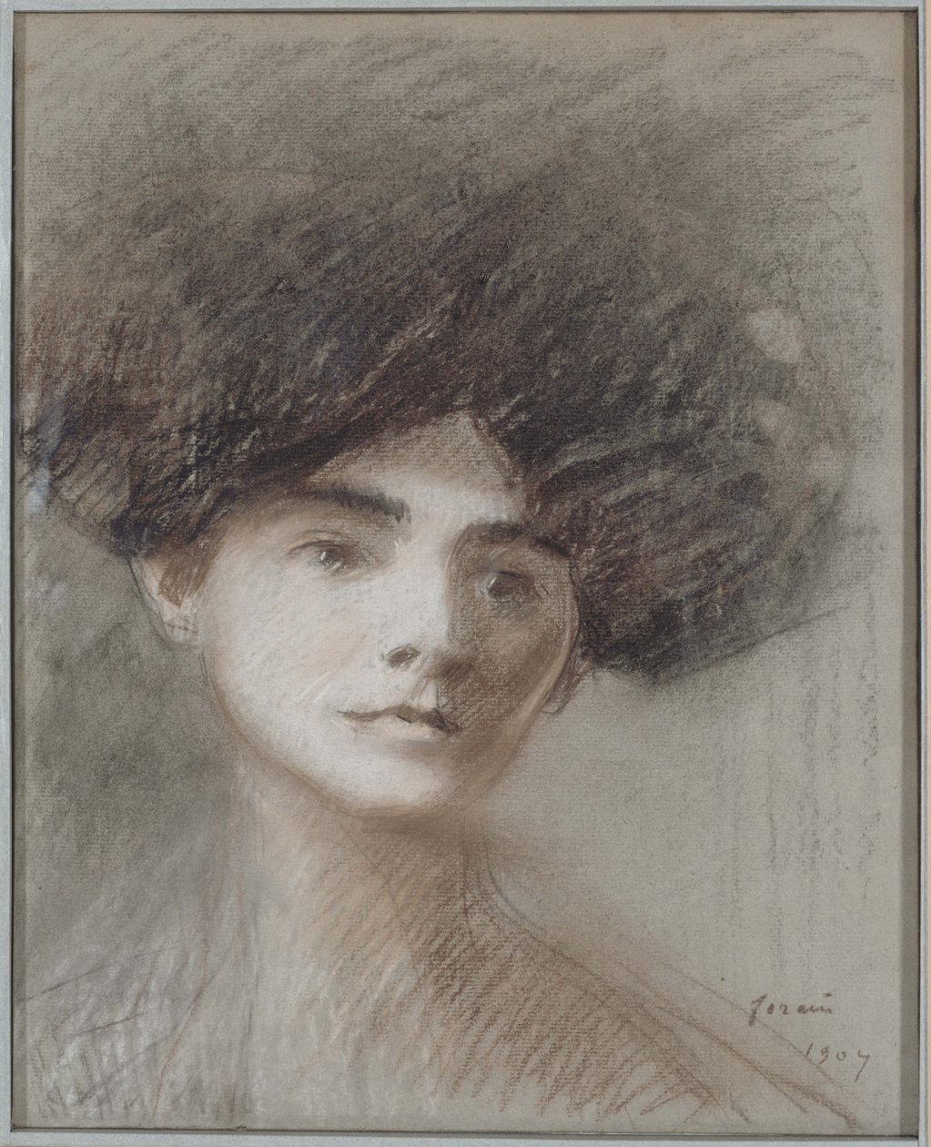 Retrato de la señora Henri de Régnier, de soltera Marie de Hérédia, 1907 de Jean-Louis Forain