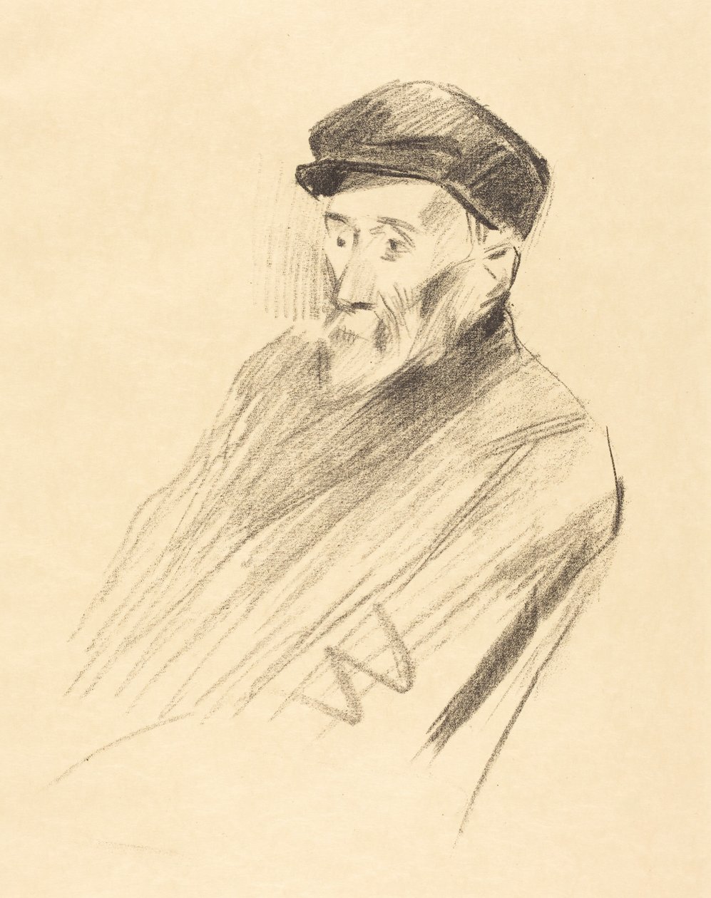 Retrato de Renoir (3.ª lámina) de Jean-Louis Forain