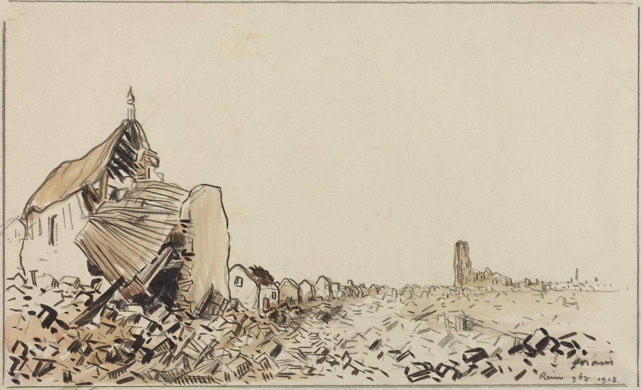 Reims, noviembre de 1918 de Jean-Louis Forain