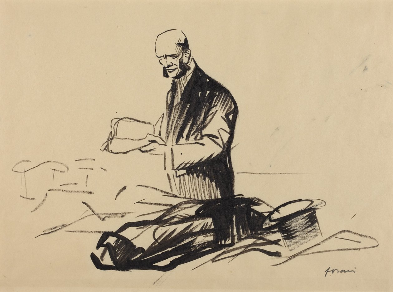 El sombrero del mariscal Foch de Jean-Louis Forain