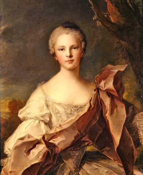 Retrato de una Dama de Jean Marc Nattier